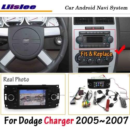 Android 8.0 UP For Dodge Charger 2005~2007 Car Radio Stereo Screen DVD GPS Map Navigation Multimedia System