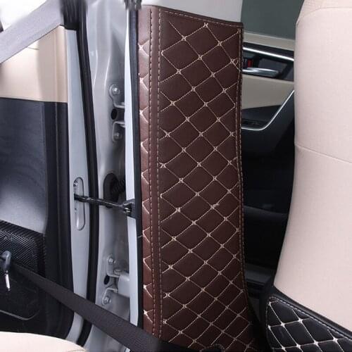 Car B-pillar Protector Pad Anti-kick Anti-dirty Case Cover For Toyota RAV4 RAV 4 2019 2020 2021 XA50 Car Styling Accessories