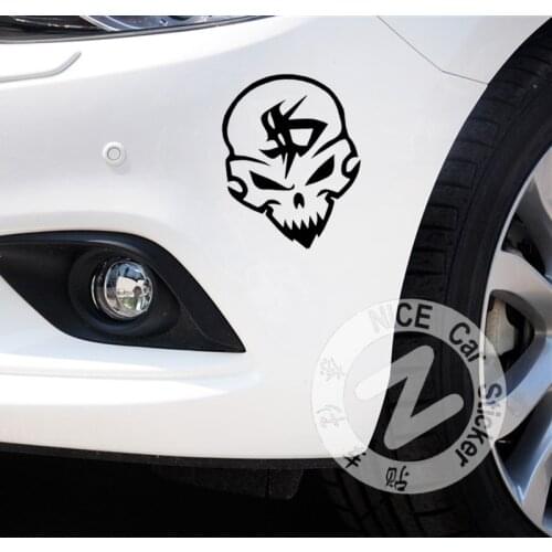 Car Stickers Skull Ghost Rider Devil Creative Decals Waterproof Auto Tuning Styling 18*14cm D10