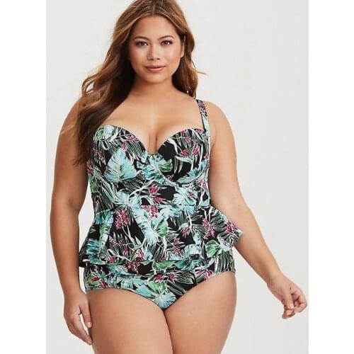 Bikini 2020 Plus Size Bikini Set Woman Women Swimwear High Waist body sexy bathing suits woman maillot de bain