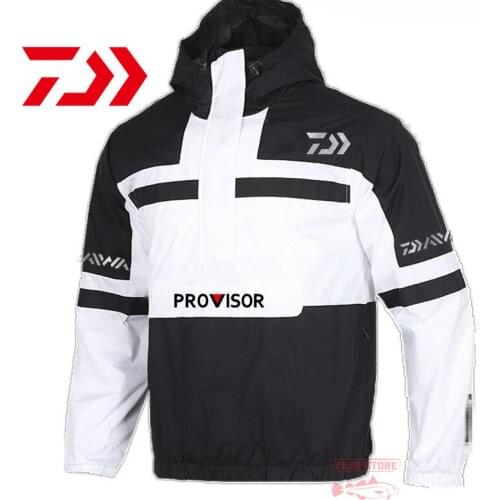 Daiwa Fishing Clothing Autumn Fishing Hoodie Outdoor Breathable Thin Sport Mountaineering Suit Riding Camping Windproof Jacket