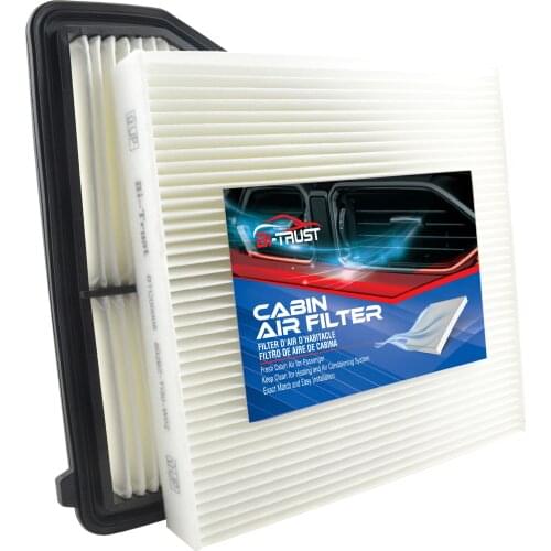 Bi-Trust Combo Set Engine & Cabin Air Filter for Honda Civic 2.0L 2016-2019 CF11182 80291-T5R-A01