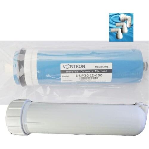 400 gpd Vontron Reverse Osmosis Membrane 3012-400 + RO Reverse Osmosis Membrane Housing Water Filter Free Shipping