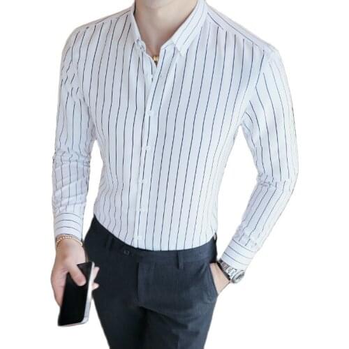 2020 fashion spring and summer gabel casual shirt mens long sleeves soft and comfortable slim style mens jacket fashion shirt