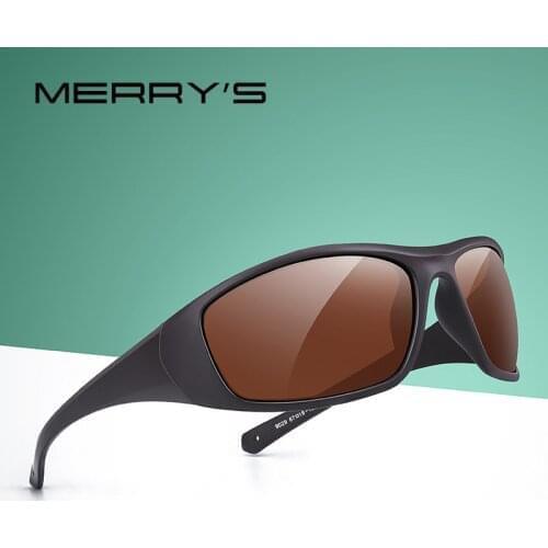MERRYS DESIGN Men Polarized Outdoor Sports Sunglasses Male Goggles Glasses For Driving UV400 S9029