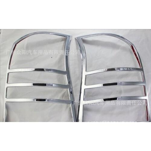 For Toyota Wish 2003 -2009 ABS Chrome plated Rear Light Lamp Cover Trim Tail Light Cover cover rear light trim cover sequins
