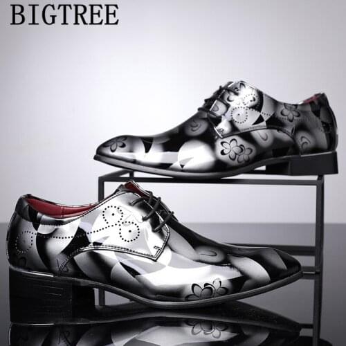 New Arrival 2020 Oxford Shoes For Men Italian Fashion Charol Mens Dress Shoes Coiffeur Patent Leather Men Formal Shoes Leather