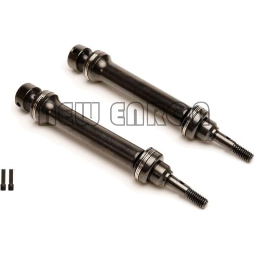 NEW ENRON #7151 7151X Steel Front/Rear CVD Drive Shaft 2PCS for Traxxas 1/16 RC Mini E-Revo Summit