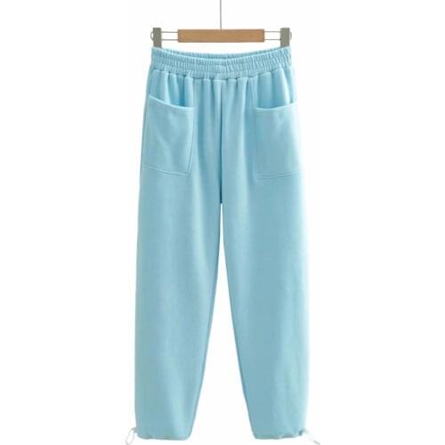 2021 in the spring and autumn girl han edition trousers of multicolor loose DLzk792