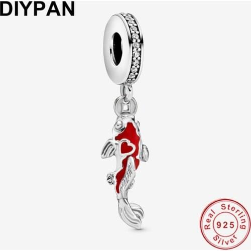 Halloween Collection 925 Sterling Silver Cute Cat Animal Charms Clear CZ Beads fit Original Charms Women Bracelets Neckl