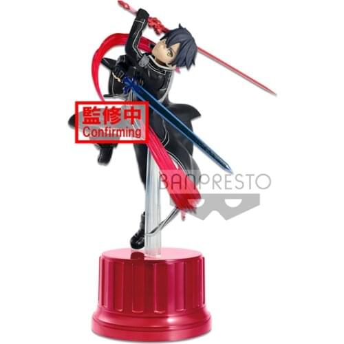 Uteanime 100% Original Banpresto Sword Art Online Kirito ESPRESTO Figure PVC Action Model Toys Anime Figure