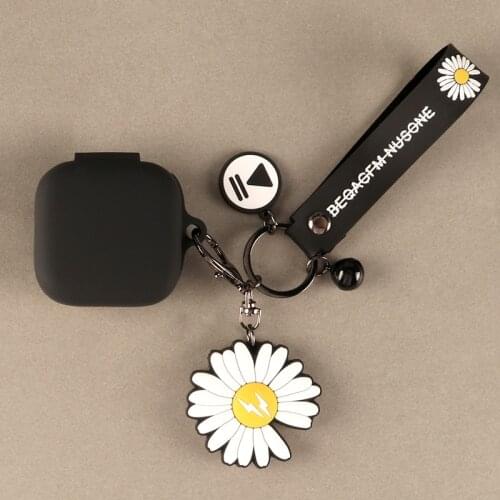 For Xiaomi Air 2 SE Bluetooth Headset Protective Case Hook Creative Soft Case Non-Slip Animation Pendant Drop-Resistant Cute