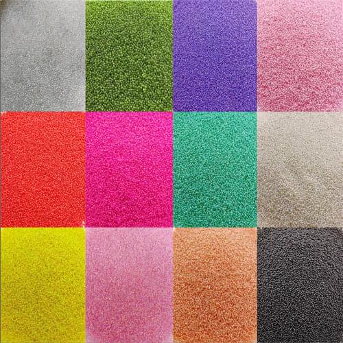 0.8mm non-porous 13 kinds of DIY glass beads, used for nails, jewelry accessories, mobile phone decoration