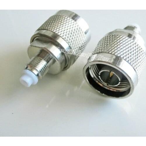1Pcs N-FME adapter N-Type Male Plug to FME female straight RF Coax Connector Adapter