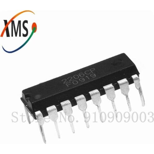 1PCS XR2206CP DIP16 XR2206 DIP 2206CP DIP-16 new and original IC