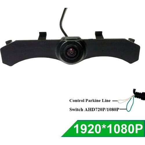 AUTO Front View Positive Image Camera For Audi Q3 35 TFSI 2019 Firm Installation Under The car logo ( Not Reverse Rear Camera )