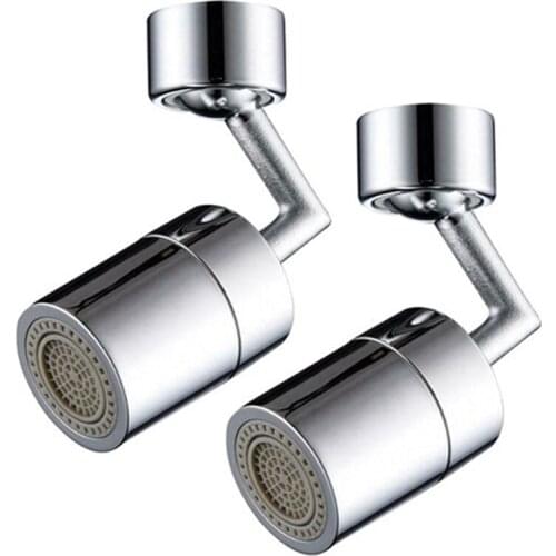 2Pcs Rotary Universal Filter Faucet Water Purifier Faucet Extender Universal Type