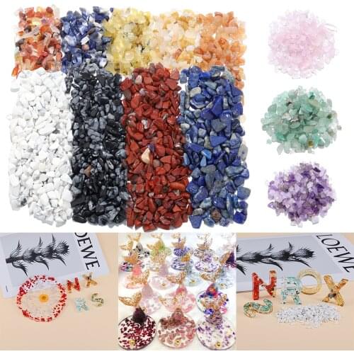 20g/Lot Natural Crystal Decorative Filler Irregular Quartz Stone For DIY Epoxy Resin Mold Beautification Embellishment Making