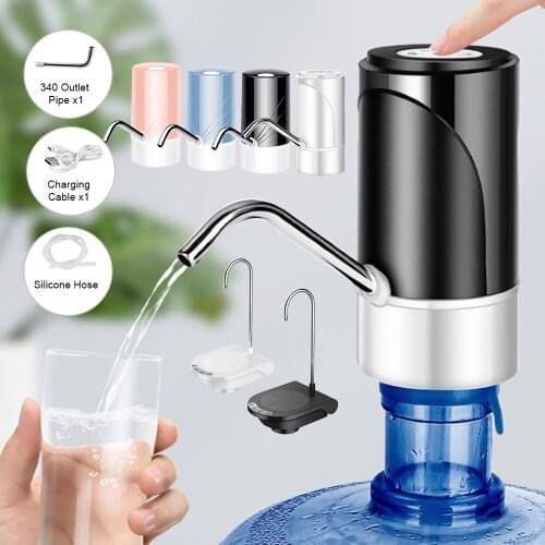 USB Charging Automatic Electric Barreled Water Pump Home Office Pure Water Drinking Water Dispenser