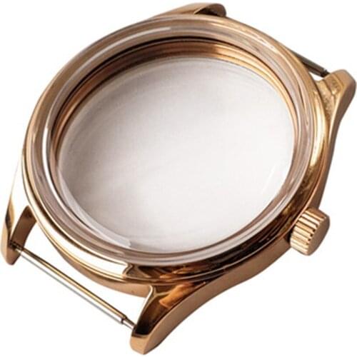 For ETA6497/ 6498 Seagull ST3600 Stainless Steel Watch Case Shell Anti-Scratch Protective Cover 42MM