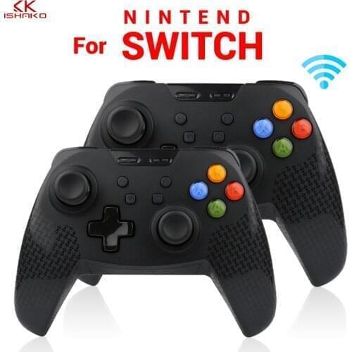 K ISHAKO Bluetooth Controller for Nintend Switch Pro free control stable connection signal Wireless Gamepad Game Joystick