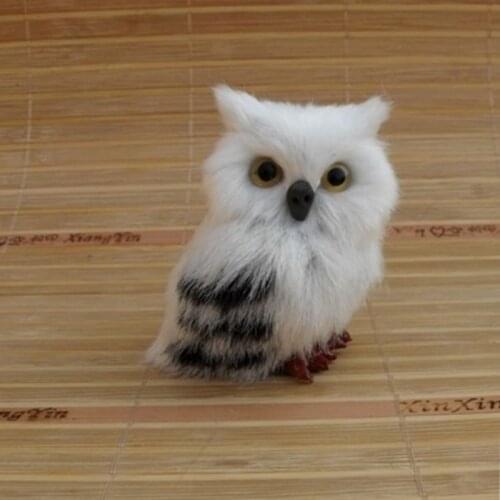 Movie&TV 7cm High Cute Snowy Owl Hedwig harried Letter Delivery Doll Cute Toys Potters Birthday Christmas Adults Kids gift