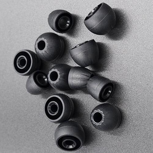 6pcs/3pairs Silicone Ear Tips for KZ ZS10 AS10 ZS5 ZS6 ZST ES4 ZS3 ZSR In-ear Earphone Earcaps Cover Earbuds Tip Eartips Cushion
