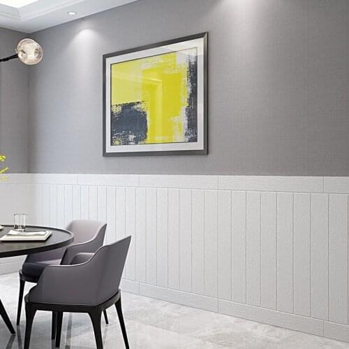 3d wall stickers living room ceiling decoration stickers wood grain kindergarten siding self-adhesive wallpaper 70*70cm