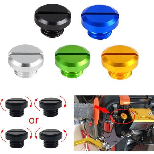 M10*1.25 Mirror Hole Plug Screw Bolts For KTM DUKE 125 200 300 390 250 690 790 1090 1190 1290 ADVENTURE 1290 SUPER DUKE GT/R