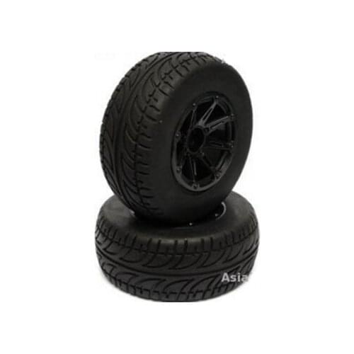 1/10 on road short course car tire set for HQ727 VKAR Hobao 10SC 2pcs