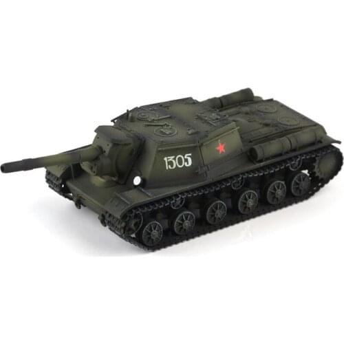 1/72 Soviet Union SU-152 Su152 Self-propelled Artillery Model Military Weapon Tank Model PVC Die-casting, Toy Collection Gift