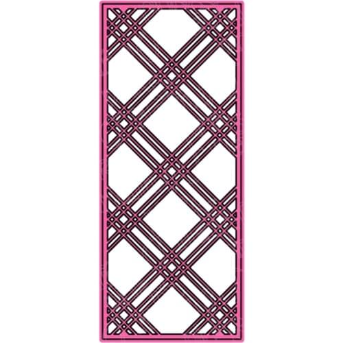 2020 New Rectangle Frame Metal Cutting Dies and Stripe Background Die Cut Scrapbooking For Crafts Card Making no Stamps Sets