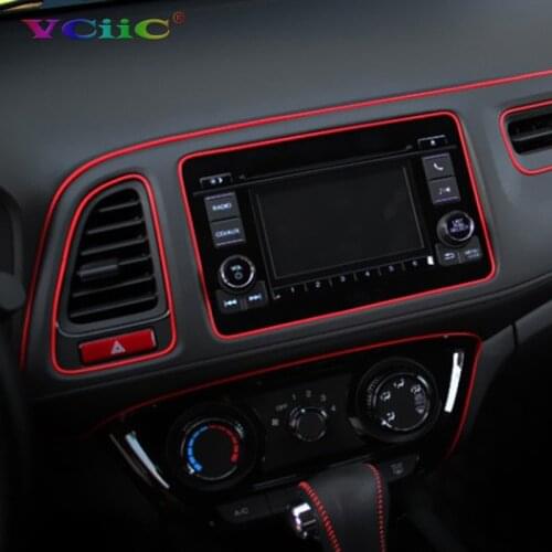 5m refitting accessories car decoration For VW Volkswagen JETTA MK6 GOLF 5 6 7 mk7 PASSAT CC Sagitar Scirocco Tiguan Accessories