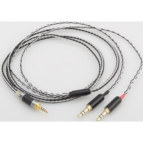 Audiocrast OCC Copper Replacement Cable Compatible with Hifiman SUNDARA he400i he400s HE560 3.5mm Jack Male Cord