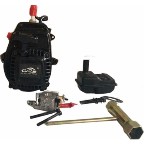 4 Bolt 32CC Engine with Walbro 997 Carburetor for 1/5 Hpi Rovan Km MCD FG GTB FID DDT RACING Baja Losi Dbxl Rc Car Parts