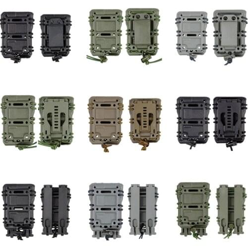 FIRECLUB 5.56 Multi-component Molle Quick Pull Tactical Vest Magazine Holder 416 Soft Clip Box Carrier Hunting Accessories