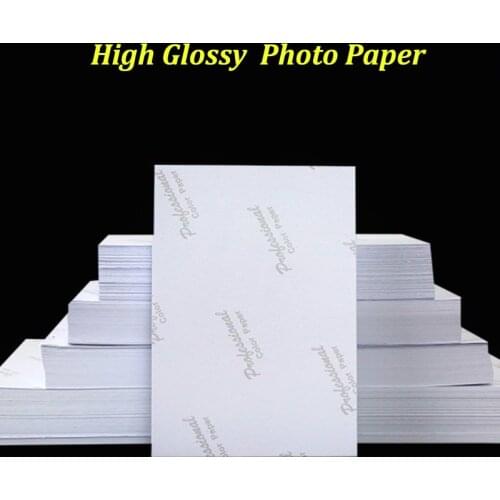 100 sheets of waterproof photo 3r 4r 5r waterproof photo quality color inkjet printing photo paper suitable for photo album phot