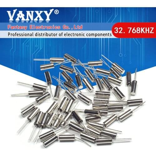 20pcs 32.768KHz Error 20ppm 3*8 32.768K 12.5pF Cylinder quartz resonator