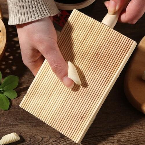 Noodles Wooden Butter Table and Popsicles Easily Make Authentic Homemade Pasta Butter Board Gnocchi Roller