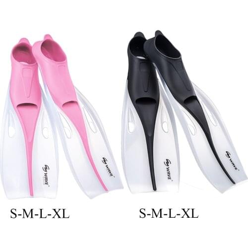 Adult Snorkeling Full Foot Flippers Swim Comfortable Scuba Diving Flippers Snorkeling Equipment Water Sports Accessory