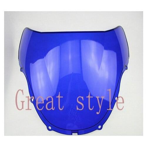 New High quality For Honda CBR600F4 CBR 600 CBR600 F4 1999 2000 99 00 ABS bike motorcycle motorbike Windshield Windscreen Blue