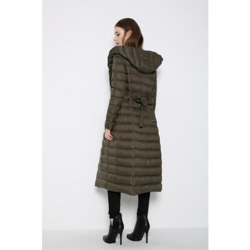 MLCRIYG New Fashion Winter Ultra Light Jacket 90% Duck Down Hooded Double Breasted Overcoat Long Warm Parkas Plus Size 3XL LX288