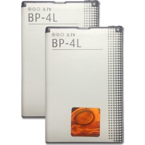 Mobile Phone Battery For Nokia E52 E55 E63 E71 E72 E73 N810 N97 E90 E95 6790 6760 6650 Replacement Battery BP 4L BP-4L 1500mAh
