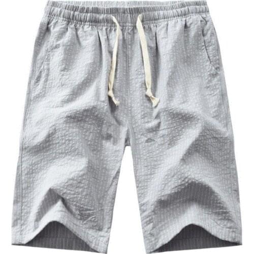 Fashion Men Shorts Solid Color Pockets Drawstring Elastic Sports Shorts Cotton Homewear Pants Mens Clothing шорты 2021