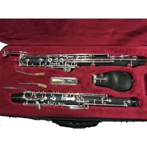 MORESKY English Horn Oboe F Key English Horn Semi Auto Bakelite/Ebony Body