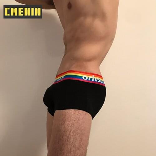 CMENIN Sexy Men Underwear Boxer Cotton Breathable Boxershorts Underpants Fashion Lingerie Cueca Male Panties Boxers OR507