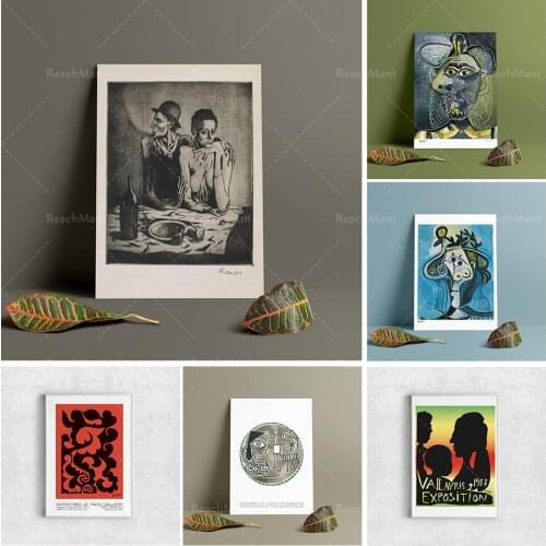 Pablo Picasso-printable murals, minimalist poster prints download murals