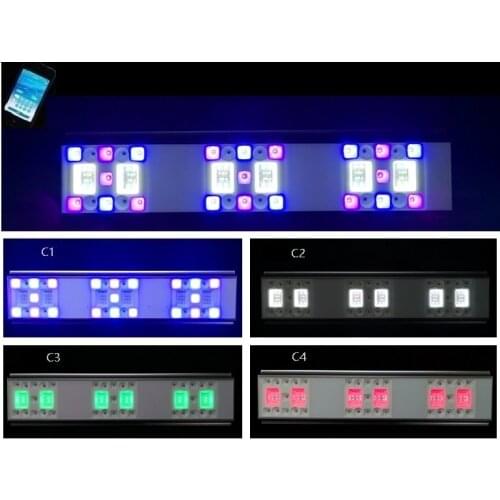 Full spectrum LPS SPS LED high-power seawater coral fish tank LED light stand. Multi-specification aquarium fish tank light