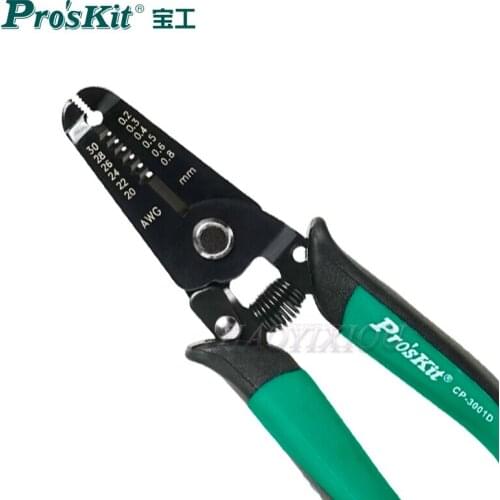 Proskit CP-3001D High Precision Multi-function Electronic Line Wire Stripper Nippers Tool Cutting Plier