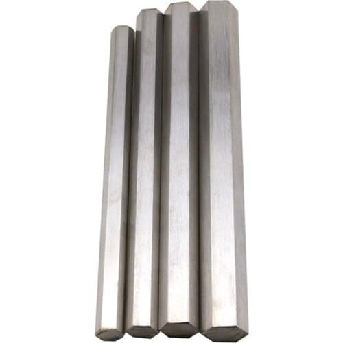 304 Stainless Steel Hex Rod Bar Shaft 5mm 6mm 7mm 8mm 10mm 12mm 15mm Linear Metric Hexagonal Stock Ground 200mm Customize Length